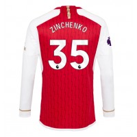 Echipament fotbal Arsenal Oleksandr Zinchenko #35 Tricou Acasa 2023-24 maneca lunga